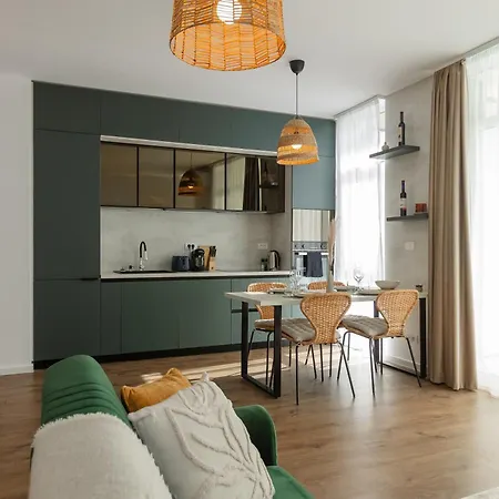 شقة Moderne Avec Balcon, Parking Prive Et Wi-fi Rapide, Centre